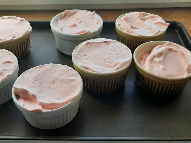 Cliquez pour zoomer ! Mousse de fraises Thermomix par Sanou47