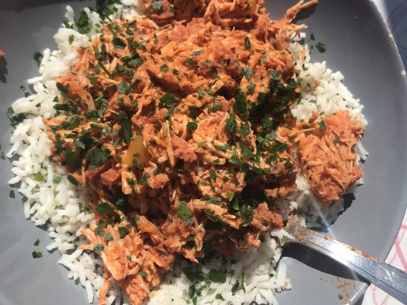 Cliquez pour zoomer ! Sauté de poulet au chorizo Thermomix par drey3838