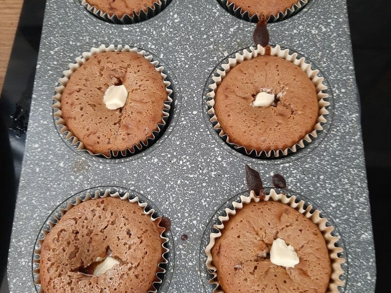 Cliquez pour zoomer ! Fondants aux deux chocolats Thermomix par hiseve