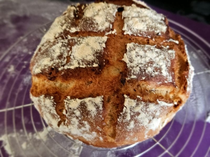 Cliquez pour zoomer ! Pain à la bière et aux noix Thermomix par Ananas57820