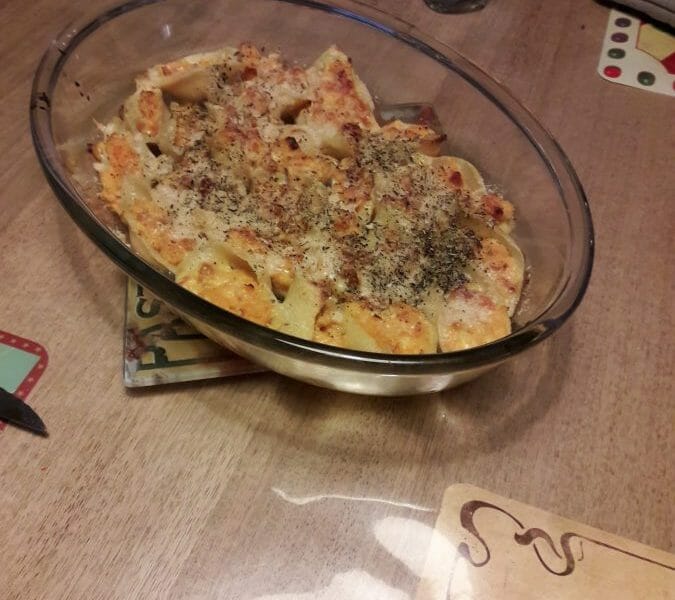 Cliquez pour zoomer ! Conchiglioni au potiron Thermomix par Diamentine