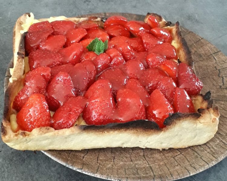 Cliquez pour zoomer ! Tarte aux fraises Thermomix par Diamentine