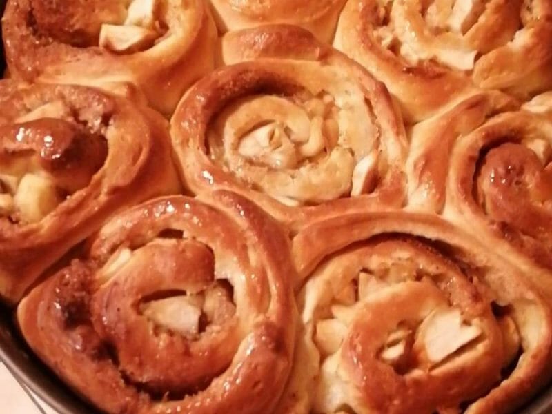 Cliquez pour zoomer ! Roulés aux pommes et à la cannelle Thermomix par blan14