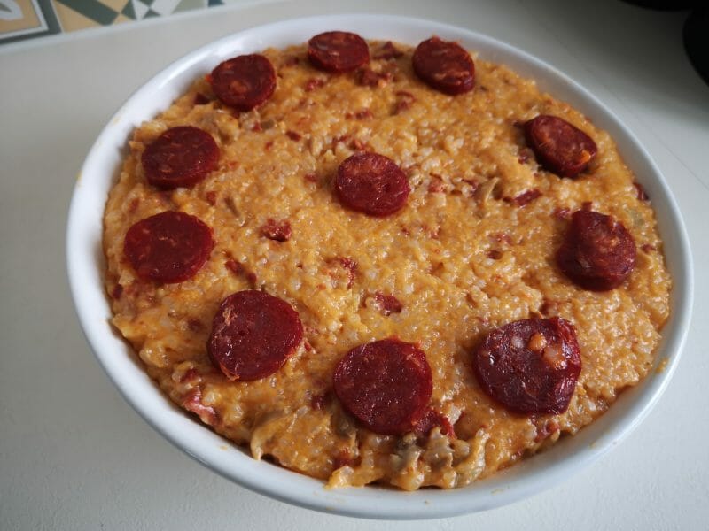 Cliquez pour zoomer ! Risotto au chorizo Thermomix par tamarisse