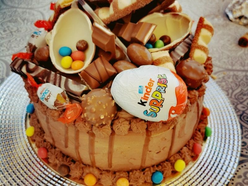 Cliquez pour zoomer ! Layer cake Kinder Bueno Thermomix par emilie6619