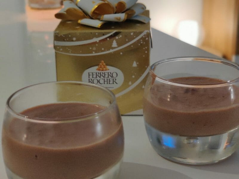Cliquez pour zoomer ! Crème dessert au Ferrero Rocher Thermomix par lily_link