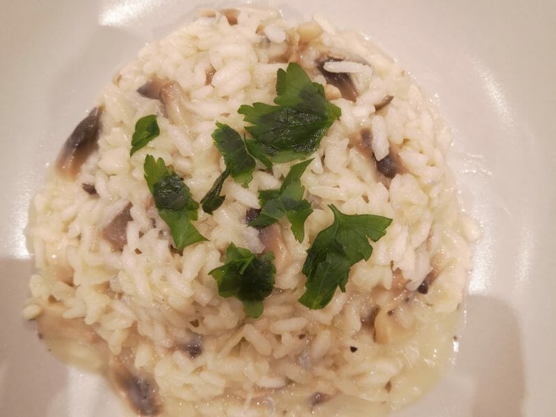 Cliquez pour zoomer ! Risotto au gorgonzola et champignons Thermomix par celinecez