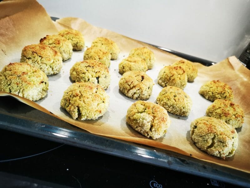Cliquez pour zoomer ! Boulettes pois chiches et courgettes Thermomix par celinecez