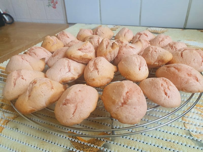 Cliquez pour zoomer ! Madeleines aux biscuits roses de Reims Thermomix par coco15