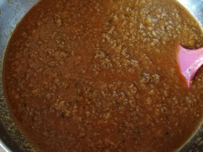 Cliquez pour zoomer ! Spaghettis bolognaise Thermomix par mimonou