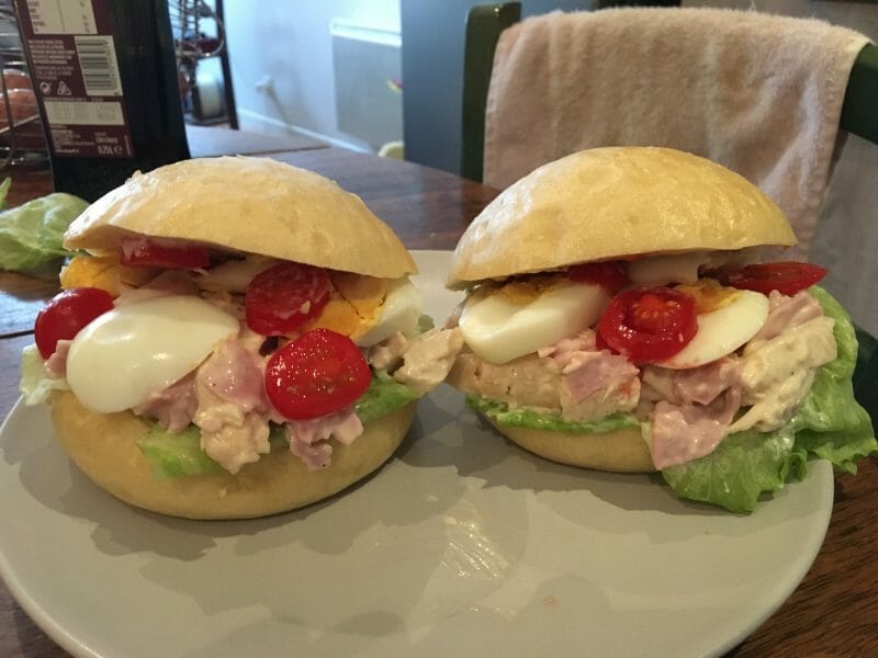 Cliquez pour zoomer ! Pain bagnat Thermomix par junedelly