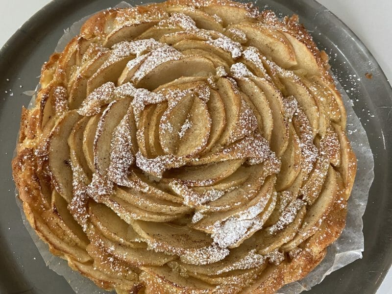 Cliquez pour zoomer ! Tarte Suisse aux pommes Thermomix par Noem21