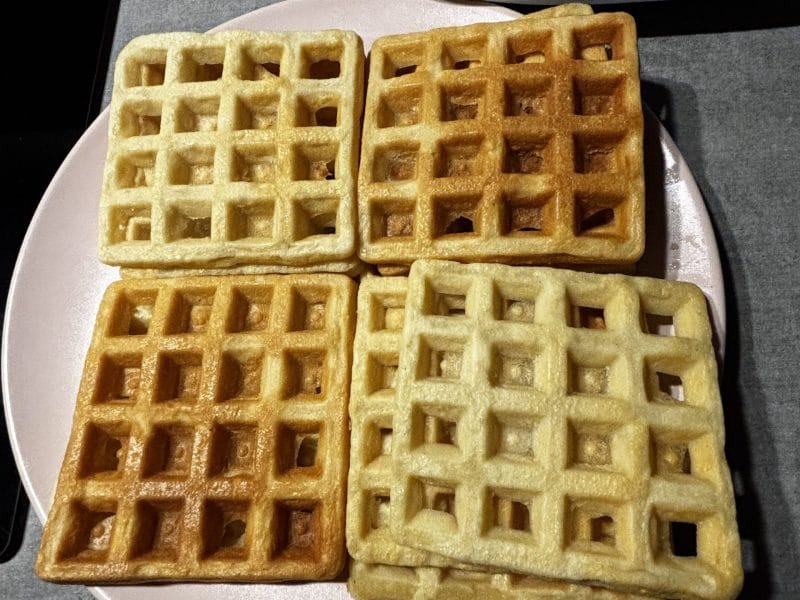 Cliquez pour zoomer ! Gaufres Thermomix par Ju’