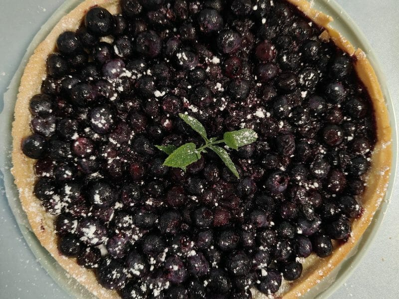 Cliquez pour zoomer ! Tarte aux myrtilles Thermomix par agnes_37