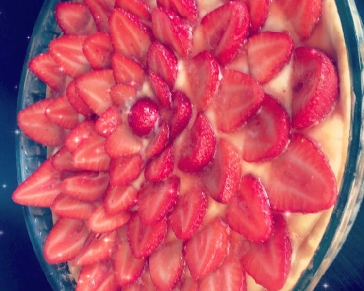 Cliquez pour zoomer ! Tarte aux fraises Thermomix par coconuuuuuuts