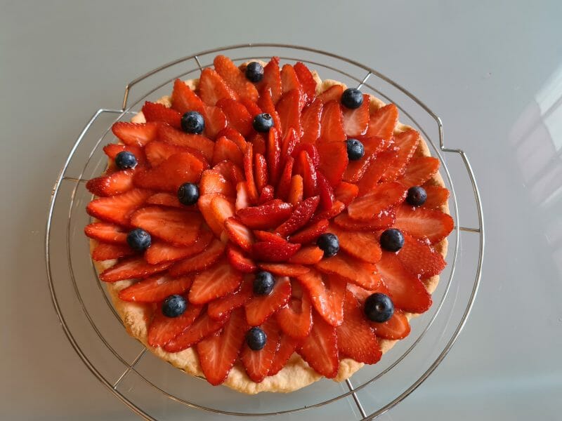 Cliquez pour zoomer ! Tarte aux fraises Thermomix par stellinda