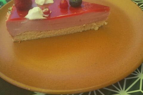 Cliquez pour zoomer ! Bavarois aux framboises Thermomix par mimi.18