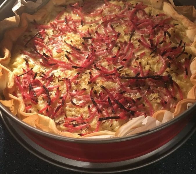 Cliquez pour zoomer ! Zwiebelkuchen – gâteau aux oignons Thermomix par mld56