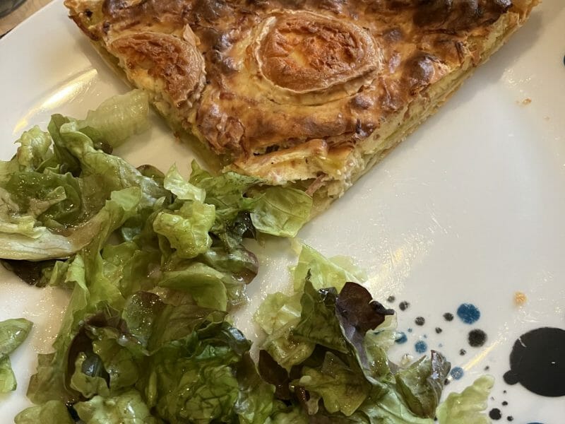 Cliquez pour zoomer ! Tarte courgette, jambon & chèvre Thermomix par mld56