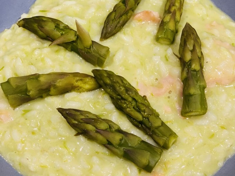 Cliquez pour zoomer ! Risotto aux asperges vertes Thermomix par florine_19