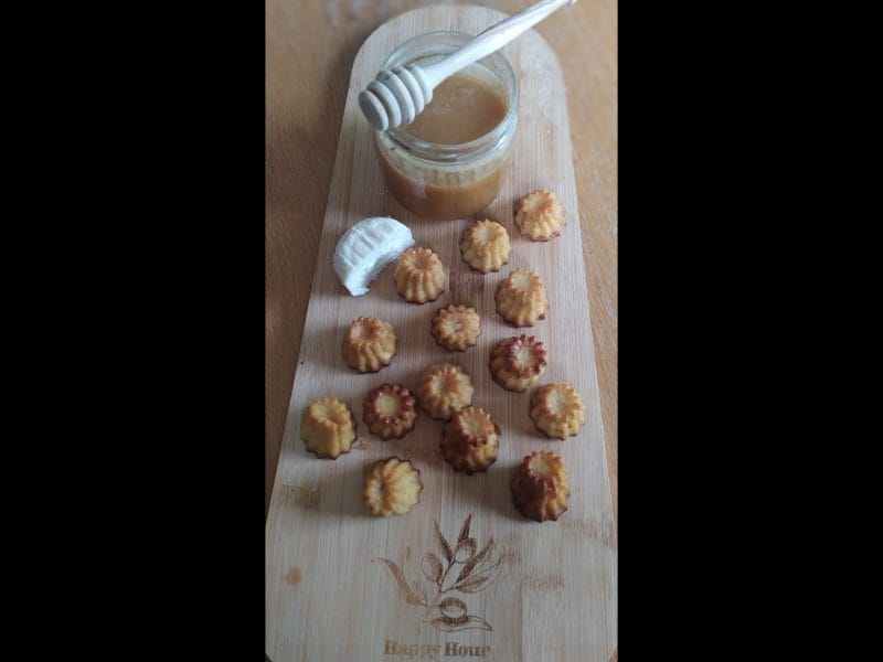 Cliquez pour zoomer ! Mini cannelés chèvre miel Thermomix par seho35