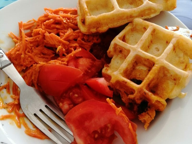 Cliquez pour zoomer ! Gaufres au chorizo Thermomix par lili_25