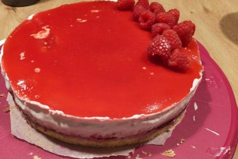 Cliquez pour zoomer ! Bavarois aux framboises Thermomix par karen45