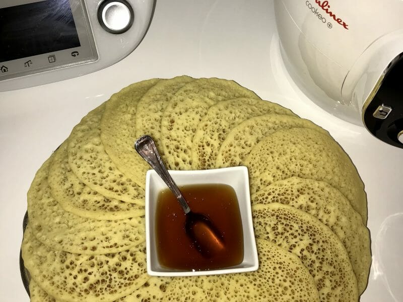 Cliquez pour zoomer ! Baghrir – Crêpes mille trous Thermomix par youssckr