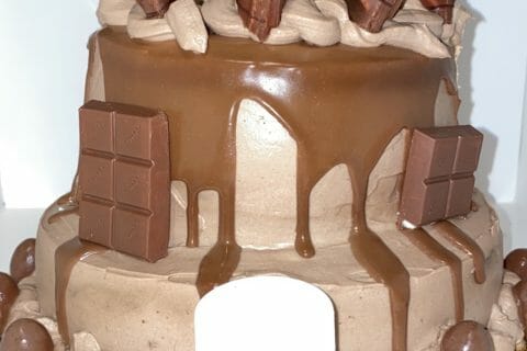 Cliquez pour zoomer ! Layer cake Kinder Bueno Thermomix par nessou_1