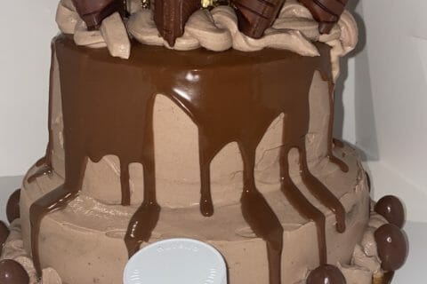 Cliquez pour zoomer ! Layer cake Kinder Bueno Thermomix par nessou_1