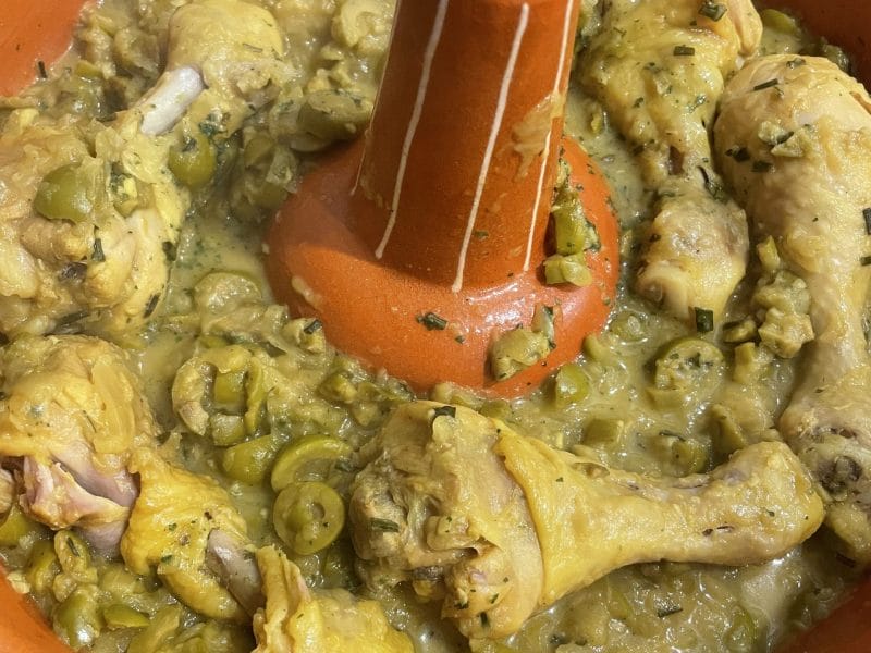 Cliquez pour zoomer ! Tajine de poulet aux olives Thermomix par katia_22