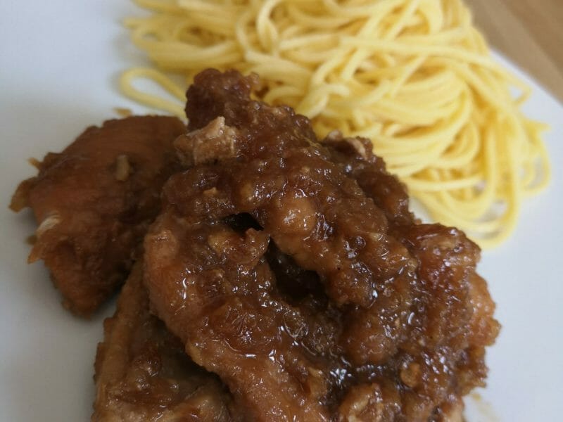 Cliquez pour zoomer ! Porc au caramel Thermomix par marina2344