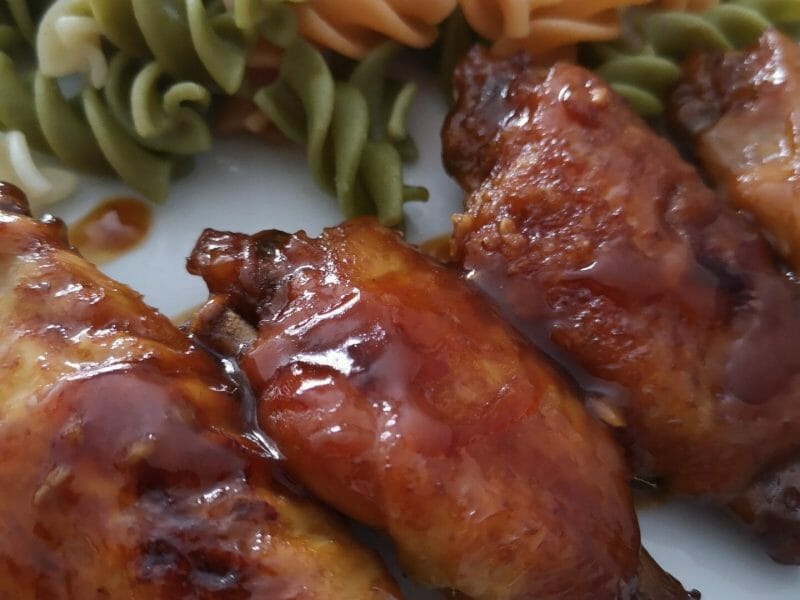 Cliquez pour zoomer ! Ailes de poulet au miel Thermomix par marina2344