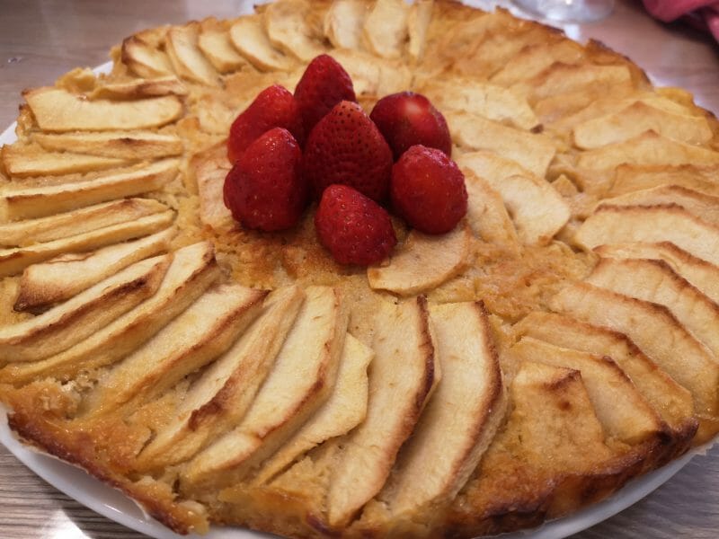 Cliquez pour zoomer ! Tarte aux pommes sans pâte Thermomix par marina2344