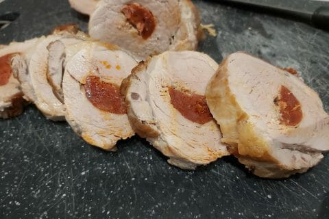 Cliquez pour zoomer ! Filet mignon au chorizo Thermomix par mel_anie