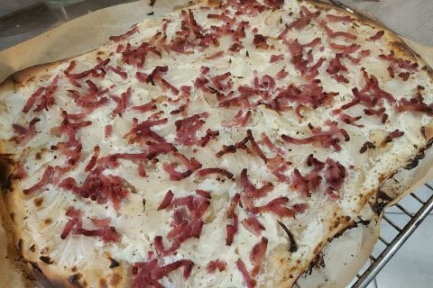 Cliquez pour zoomer ! Flammekueche traditionnelle Thermomix par mel_anie