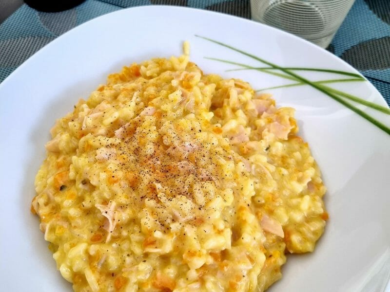 Cliquez pour zoomer ! Risotto aux carottes et parmesan Thermomix par gustinegirl