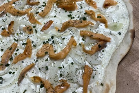 Cliquez pour zoomer ! Flammekueche traditionnelle Thermomix par delphine_144