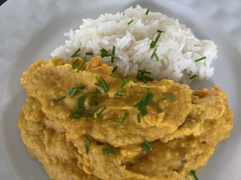 Cliquez pour zoomer ! Dhal de patate douce et de lentilles corail Thermomix par delphine_144