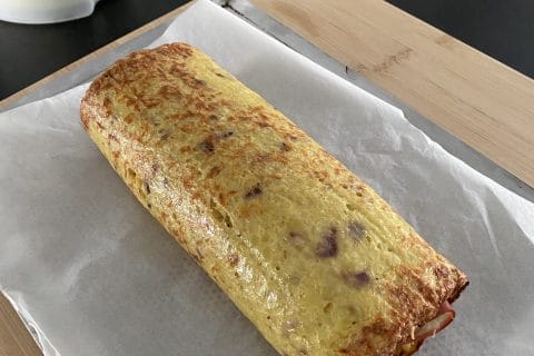 Cliquez pour zoomer ! Roulé de pommes de terre, jambon et reblochon Thermomix par delphine_144