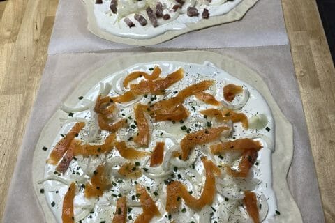 Cliquez pour zoomer ! Flammekueche traditionnelle Thermomix par delphine_144