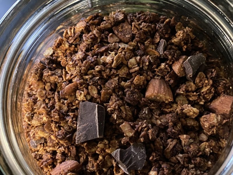 Cliquez pour zoomer ! Granola au chocolat Thermomix par delphine_144