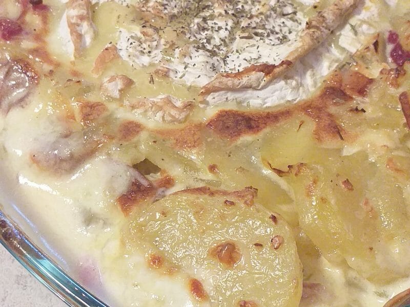 Cliquez pour zoomer ! Gratin de pommes de terre à la normande Thermomix par bella63