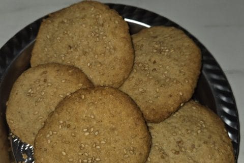 Cliquez pour zoomer ! Biscuits au sésame Thermomix par Jade