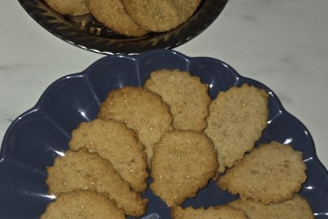 Cliquez pour zoomer ! Biscuits au sésame Thermomix par Jade