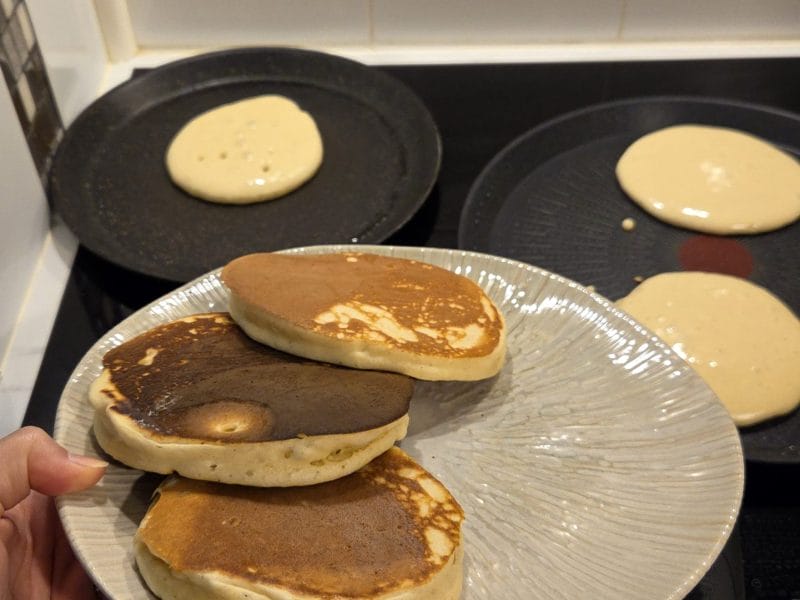 Cliquez pour zoomer ! Fluffy pancakes Thermomix par Jade