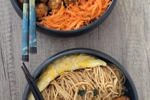 Cliquez pour zoomer ! Boulettes de poulet Thaï Thermomix par Jade