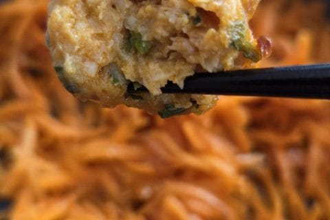 Cliquez pour zoomer ! Boulettes de poulet Thaï Thermomix par Jade