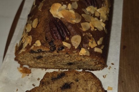 Cliquez pour zoomer ! Banana bread aux noix de pécan Thermomix par Jade