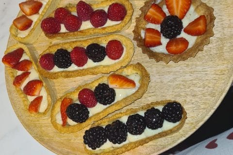 Cliquez pour zoomer ! Tarte aux fraises Thermomix par Jade